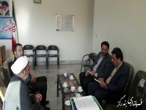 بازدید سرزده فرماندار بندرگز از اداره تبلیغات اسلامی