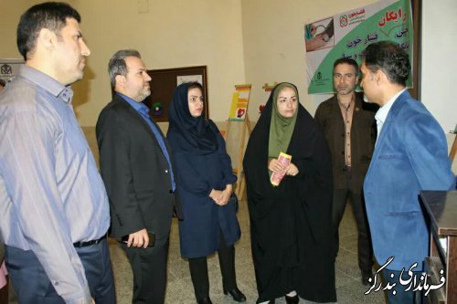 نمایشگاه عکس مبارزه با مواد مخدر در بندرگز برپا شد