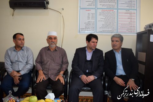 بازدید فرماندار ترکمن از موسسه نگهداری کودکان بدسرپرست و بی سرپرست طاها