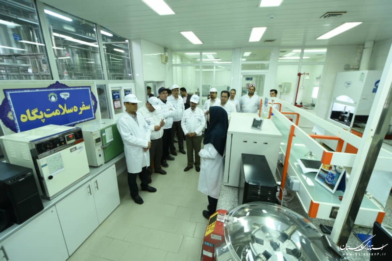 استاندار گلستان از کارخانه شیر پاستوریزه پگاه بازدید کرد