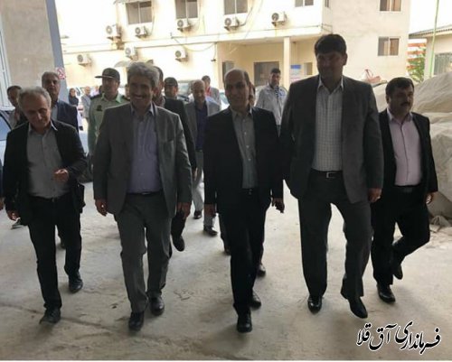 استاندار گلستان از واحدهای تولیدی احیا شده شهرک صنعتی آق قلا بازدید بعمل آورد