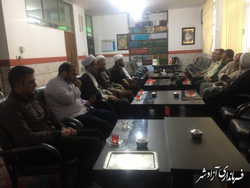 دیدار فرماندار شهرستان آزادشهر با نایب رییس کمیسیون فرهنگی مجلس شورای اسلامی