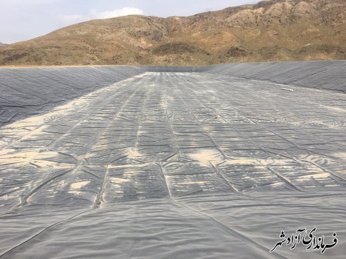 بازدید استاندار گلستان از مراحل احداث آب بندان در روستای تیل آباد شهرستان آزادشهر