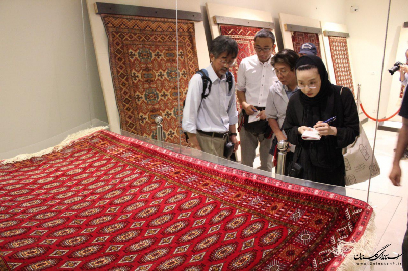 سفر هیاتی از دانشگاه توکیو ژاپن به گلستان و نشست با مدیرکل میراث فرهنگی استان