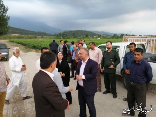 میز خدمت در شهرستان رامیان با حضور  فرماندار و مسئولین  شهرستان رامیان برگزارگردید