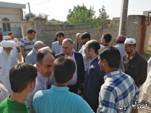 میز خدمت در شهرستان رامیان با حضور  فرماندار و مسئولین  شهرستان رامیان برگزارگردید