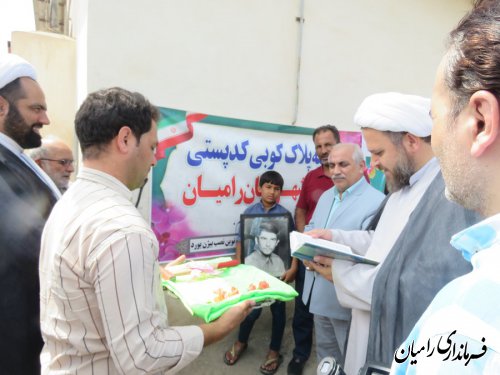 طرح پلاک کوبی 10رقمی دو منظوره روستایی در شهرستان رامیان اجرا شد