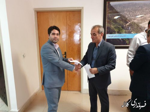 نشست فرماندار کلاله با مسئولین کمیته های یازدهمین دوره انتخابات مجلس شورای اسلامی شهرستان