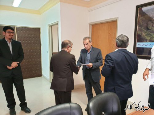 نشست فرماندار کلاله با مسئولین کمیته های یازدهمین دوره انتخابات مجلس شورای اسلامی شهرستان