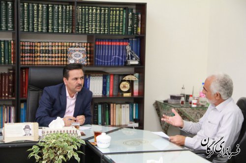 ملاقات مردمی فرماندار شهرستان گرگان  با شهروندان برگزار شد