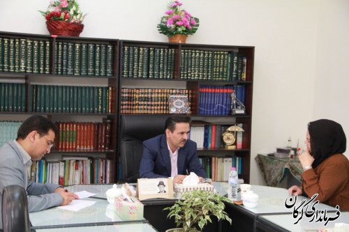 ملاقات مردمی فرماندار شهرستان گرگان  با شهروندان برگزار شد
