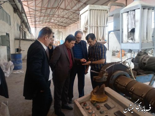 جلسه بررسی و رفع مشکلات سرمایه گذاران شهرستان گمیشان برگزار شد