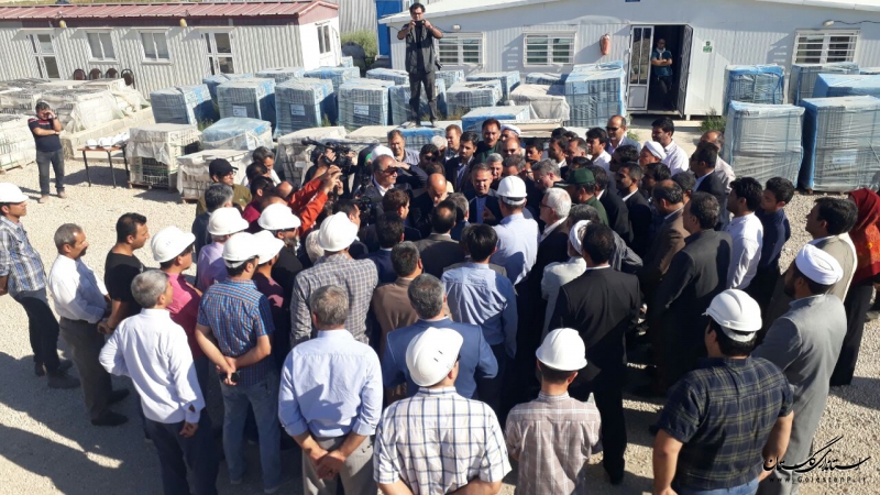 حضور رییس بنیاد مستضعفان انقلاب اسلامی کشور در شهرستان مراوه تپه 