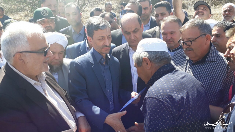 حضور رییس بنیاد مستضعفان انقلاب اسلامی کشور در شهرستان مراوه تپه 