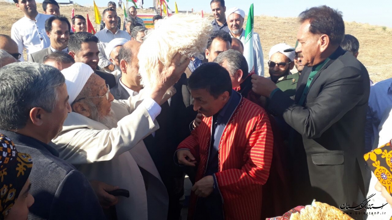 حضور رییس بنیاد مستضعفان انقلاب اسلامی کشور در شهرستان مراوه تپه 
