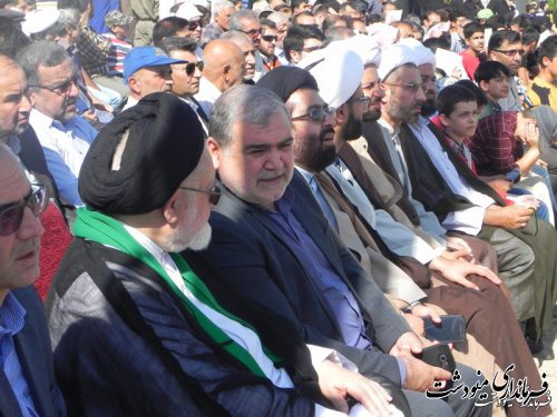 بازسازی واقعه غدیر در شهرستان مینودشت به نمایش در آمد