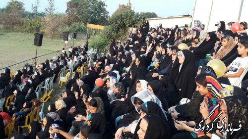 آئین باشکوه  باز سازی واقعه غدیر و جشن مردمی غدیر خم در کردکوی برگزار شد