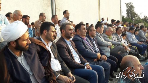 آئین باشکوه  باز سازی واقعه غدیر و جشن مردمی غدیر خم در کردکوی برگزار شد