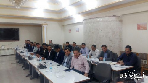 مدیران و مسئولان کلاله با فرماندار شهرستان دیدار کردند
