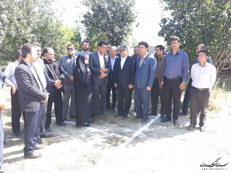آغاز عملیات اجرایی پروژه اقامتی پذیرایی در شهرستان بندرگز