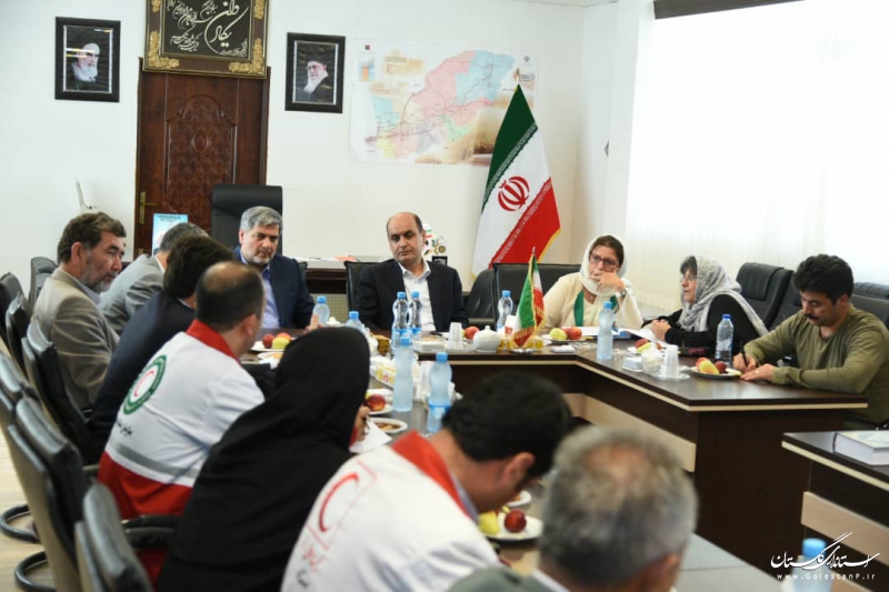 دیدار نماینده صندوق جمعیت سازمان ملل متحد با استاندار گلستان