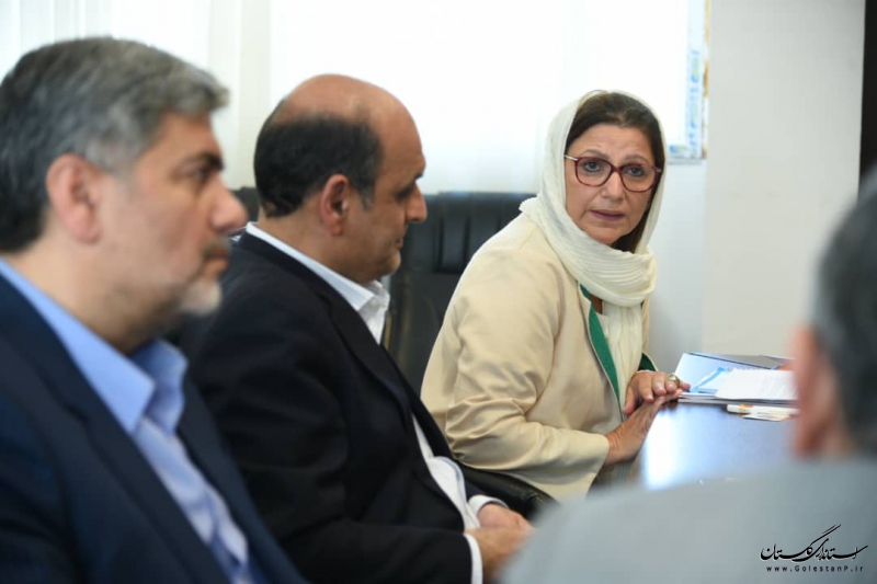 دیدار نماینده صندوق جمعیت سازمان ملل متحد با استاندار گلستان
