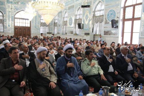 مراسم بزرگداشت یاد و خاطره شهیدان رجایی و باهنر و شهدای دولت در گرگان برگزار شد