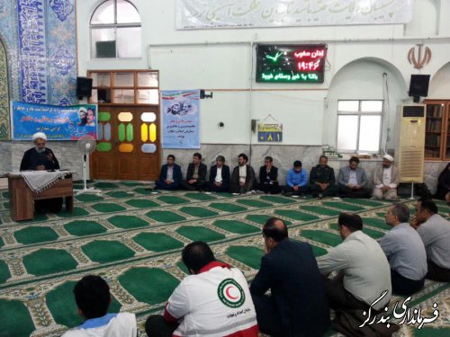 در آیینی یاد و خاطره شهیدان رجایی و باهنر در بندرگز گرامی داشته شد
