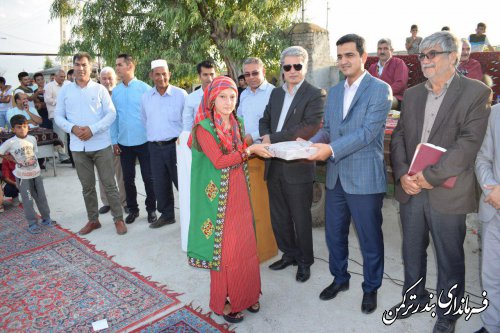 برگزاری جشنواره فرهنگ و اقتصاد روستا "امید" در روستای سیل زده گامیشلی نزار