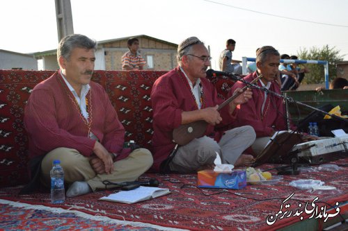برگزاری جشنواره فرهنگ و اقتصاد روستا "امید" در روستای سیل زده گامیشلی نزار