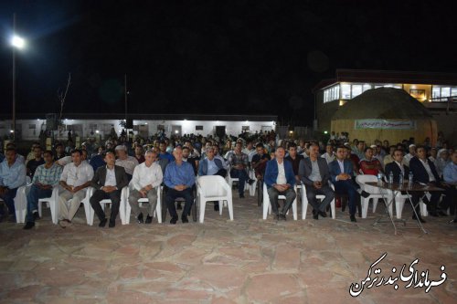 افتتاح پروژه باشگاه سوارکاری همایون در شهرستان ترکمن