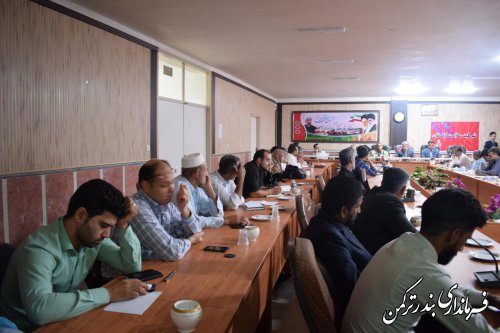 دوره آموزشی توانمندی سازی شوراهای اسلامی و دهیاران شهرستان ترکمن  برگزار شد