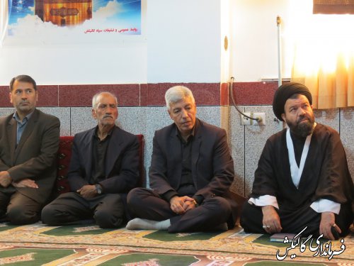 تجلیل از عوامل و دست‌اندرکاران بازسازی واقعه غدیرخم در گالیکش