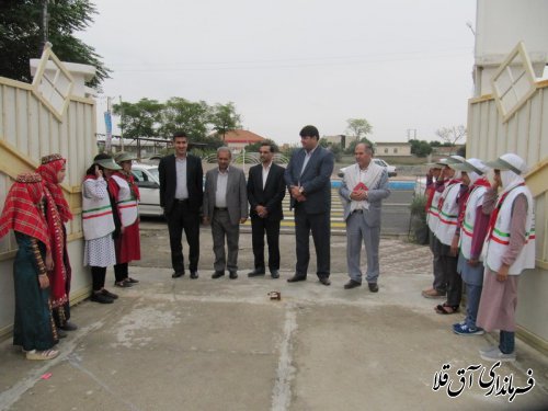زنگ شکوفه ها و ایثار و مقاومت در دبستان "شهید تندگویان" شهر انبار الوم نواخته شد