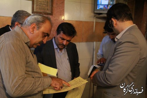 فرماندار گرگان بصورت سرزده از نانوایی های سطح شهر بازدید کرد