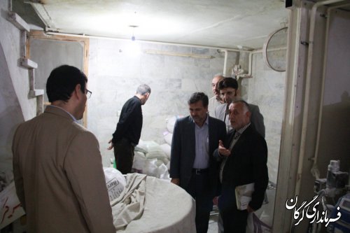 فرماندار گرگان بصورت سرزده از نانوایی های سطح شهر بازدید کرد