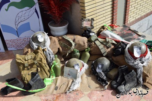 مراسم متمرکز  بازگشایی مدارس و هفته دفاع مقدس در شهرستان ترکمن برگزار شد