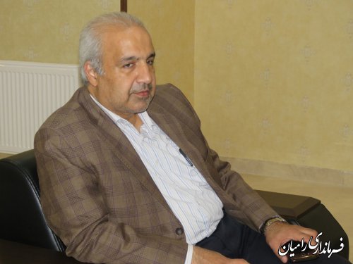 دیدار مدیرکل انتقال خون استان گلستان با فرماندار رامیان