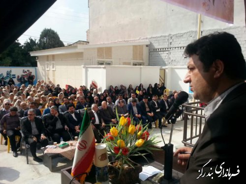 مدرسه خیرساز 6 کلاسه در بندرگز به بهره برداری رسید