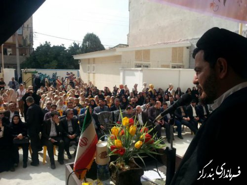 مدرسه خیرساز 6 کلاسه در بندرگز به بهره برداری رسید