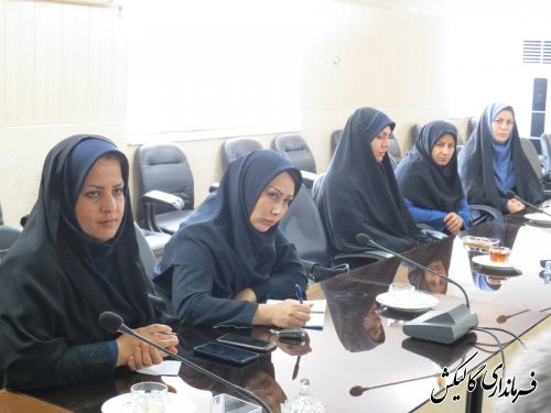 نشست فرزندان شاهد شاغل در ادارات گالیکش با فرماندار شهرستان