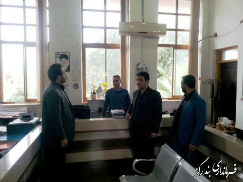 فرماندار بندرگز به صورت سرزده از شهرداری بازدید کرد