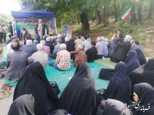 مراسم تجلیل از سالمندان شهرستان آزادشهر برگزار شد