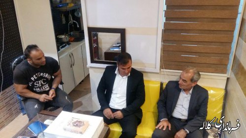 بازدید شبانه فرماندار شهرستان کلاله از سالن ها و باشگاه های ورزشی کلاله