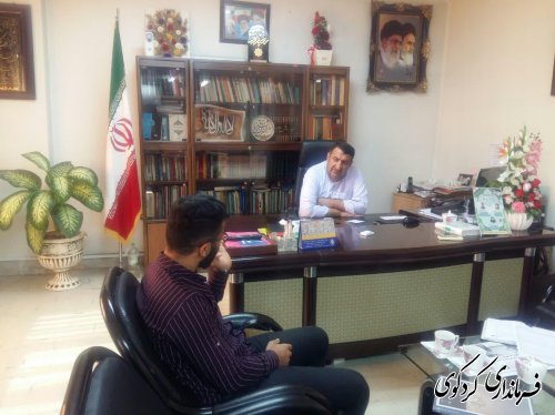ملاقات عمومی شهروندان با فرماندار کردکوی 