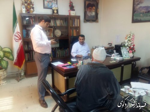ملاقات عمومی شهروندان با فرماندار کردکوی 