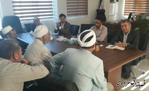ملاقات عمومی فرماندار شهرستان مراوه تپه با تعدادی از اهالی این شهرستان