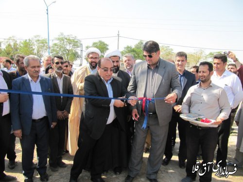 سومین کارگاه مسکن و عمران اجتماعی بسیج کشور در شهر انبار الوم افتتاح شد