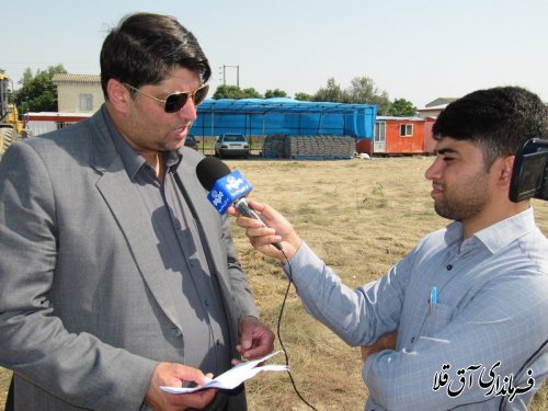 سومین کارگاه مسکن و عمران اجتماعی بسیج کشور در شهر انبار الوم افتتاح شد