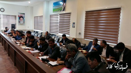 جلسه شورای عشایری شهرستان مراوه تپه با موضوع ارائه خدمات بهتر به عشایر منطقه برگزار شد